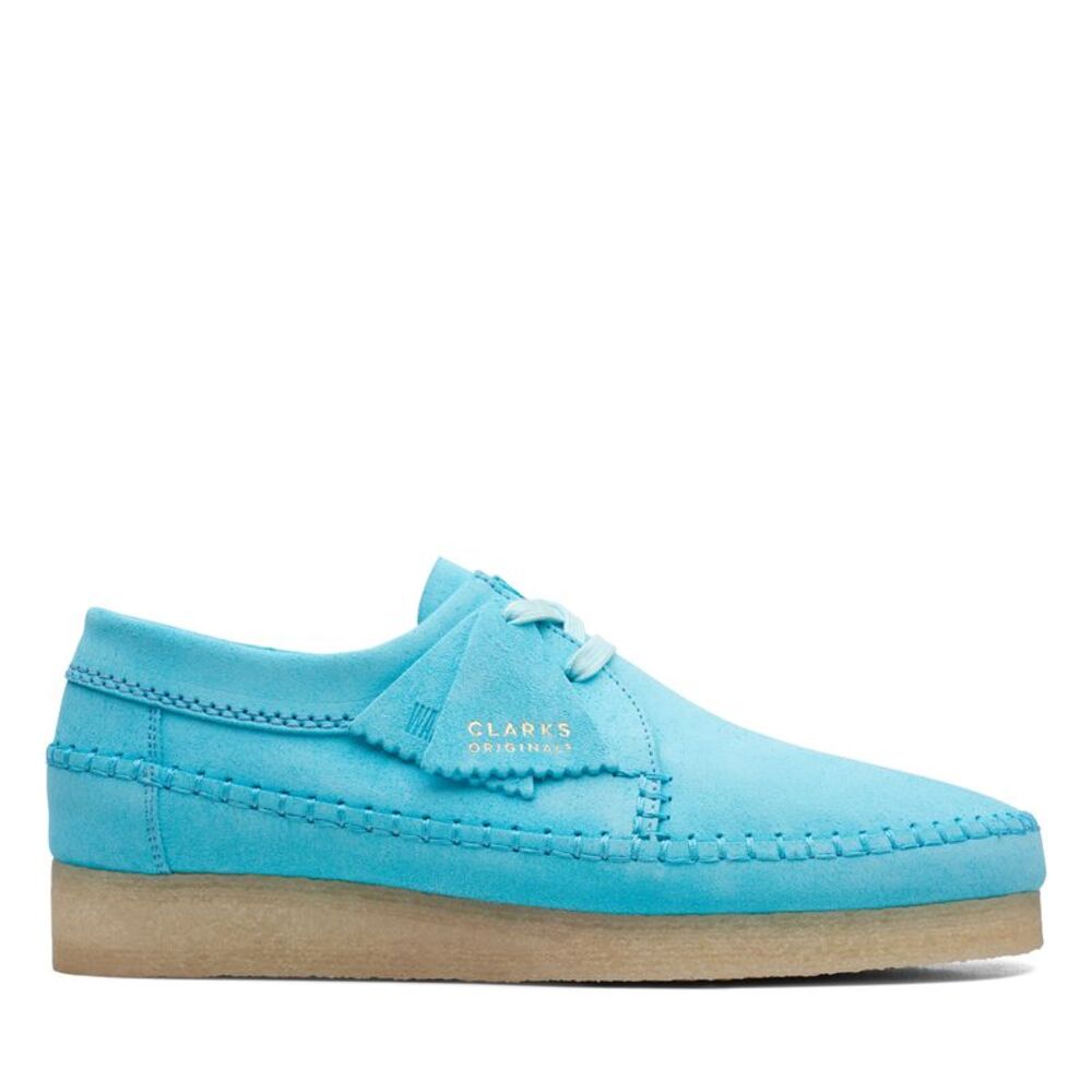 Clarks Mens Weaver Blue Shoes (NWT)